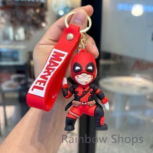 新品未使用】マーベルデッドプール＆ウルヴァリンキーホルダー