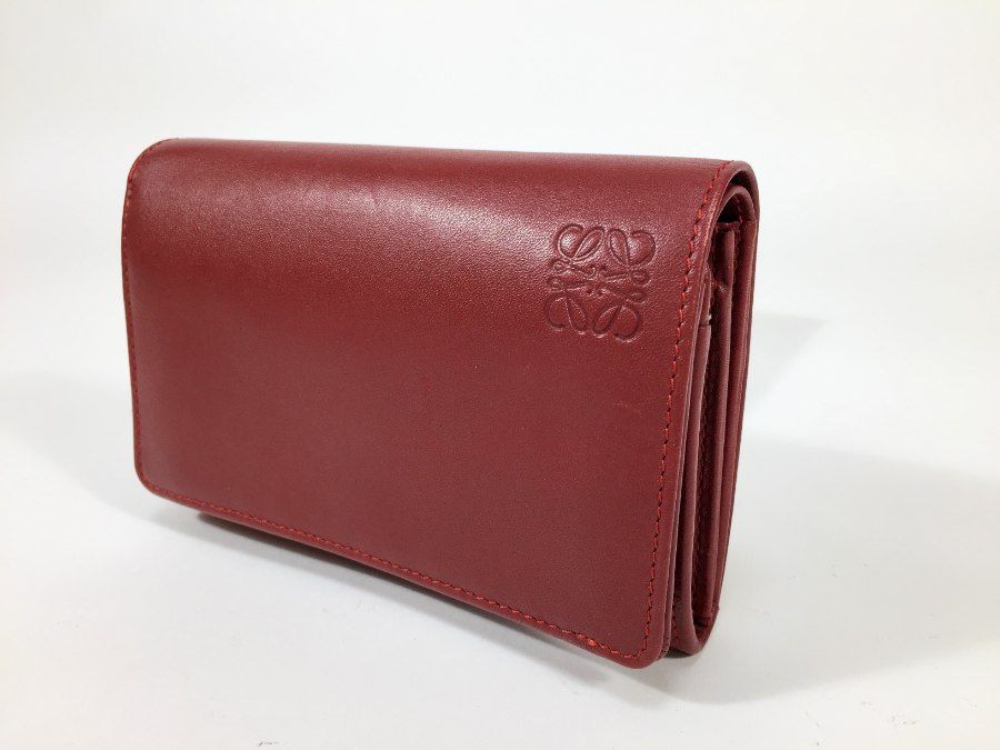295 極上美品 LOEWE ロエベ 2つ折り財布 ロエベ 2つ折り 財布 美品 295 極上美品 LOEWE ロエベ 2つ折り財布 LOEWE】