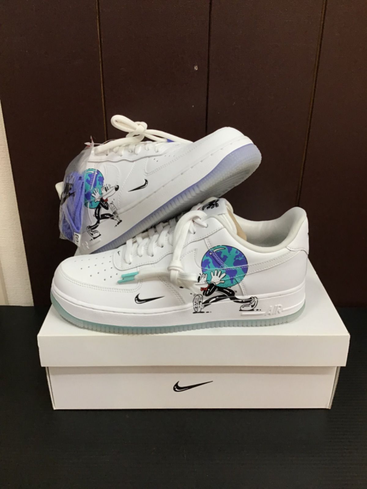 77 NIKE AIRFORCE1 FLYLEATHER QS スティーブン・ハリントン コラボ 