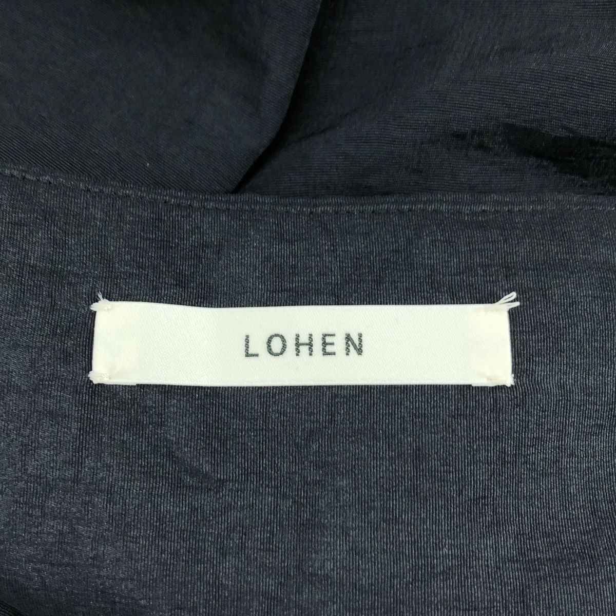 LOHEN カマーベルトサスペンダーパンツ ブラック 38 2024SS予約販売商品】カマーベルトサスペンダーパンツ – LOHEN