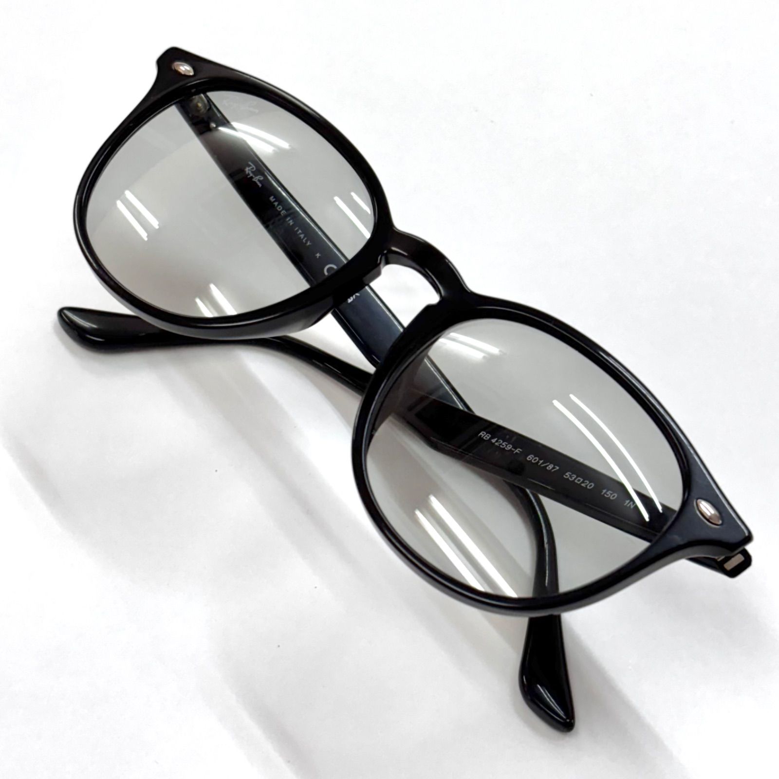 ☆RB4259F-601/87-53☆レイバン サングラス ライトグレー 87 Ray-Ban 