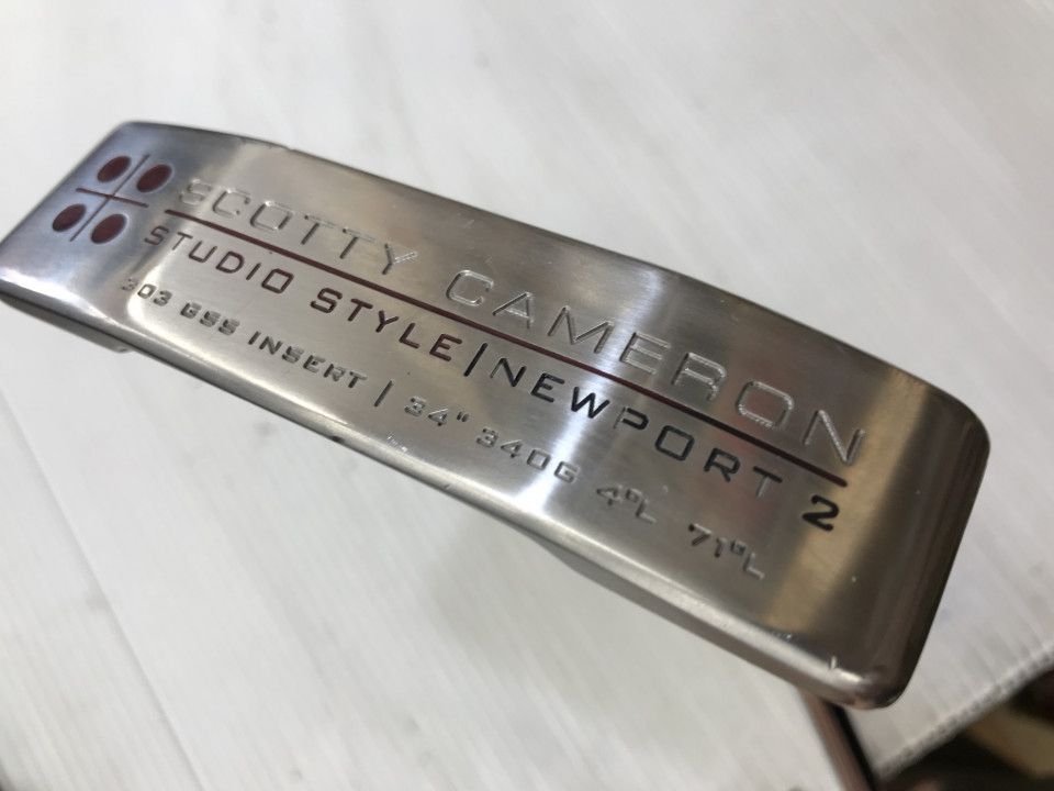 【即納】SC ｽﾀｼﾞｵｽﾀｲﾙ  ﾆｭｰﾎﾟｰﾄ2 | 中古 | パター | タイトリスト
