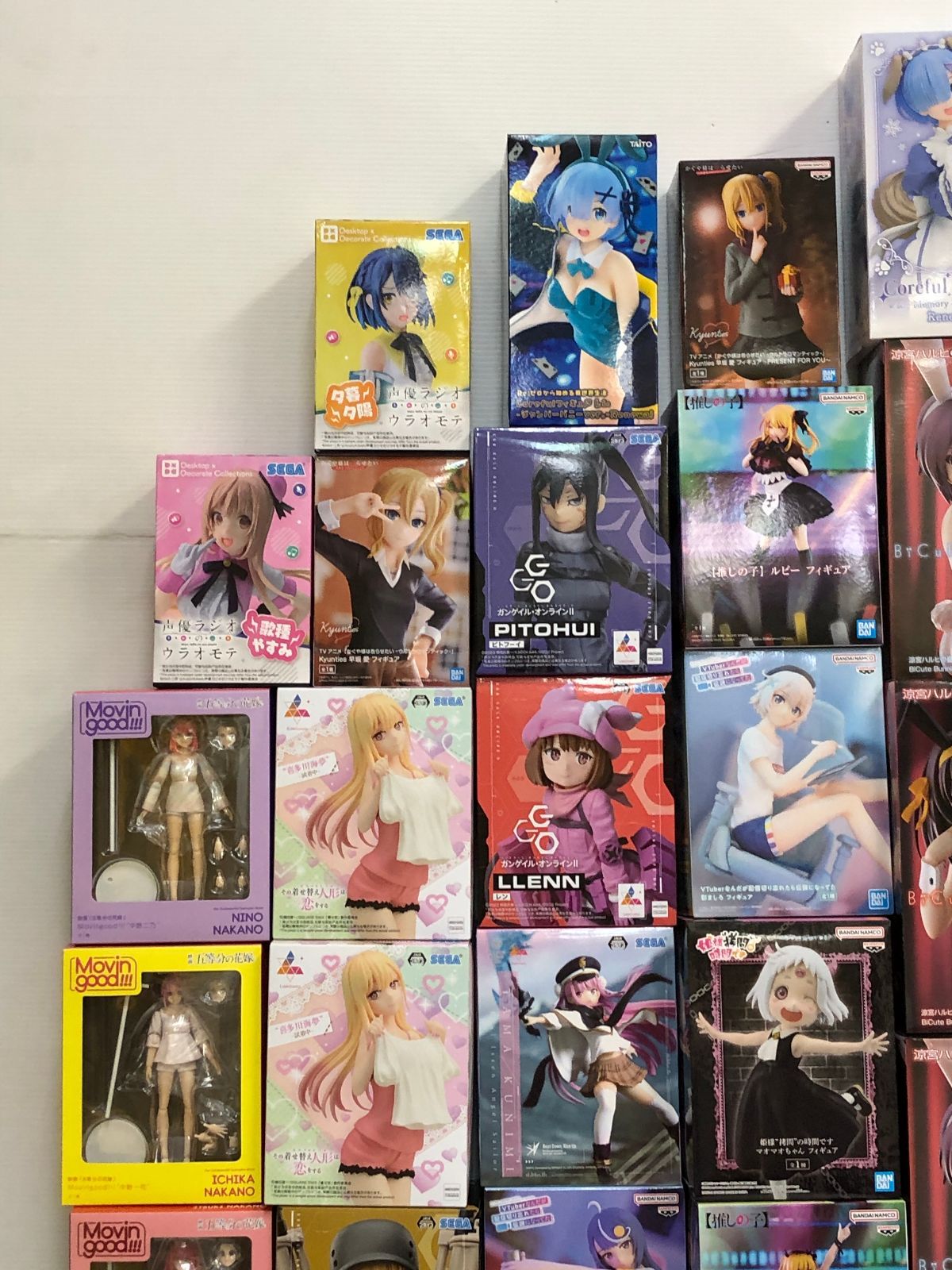 口発送 美少女 フィギュア まとめ 推しの子 リゼロ 他 外箱ダメージあり smbfig 090892