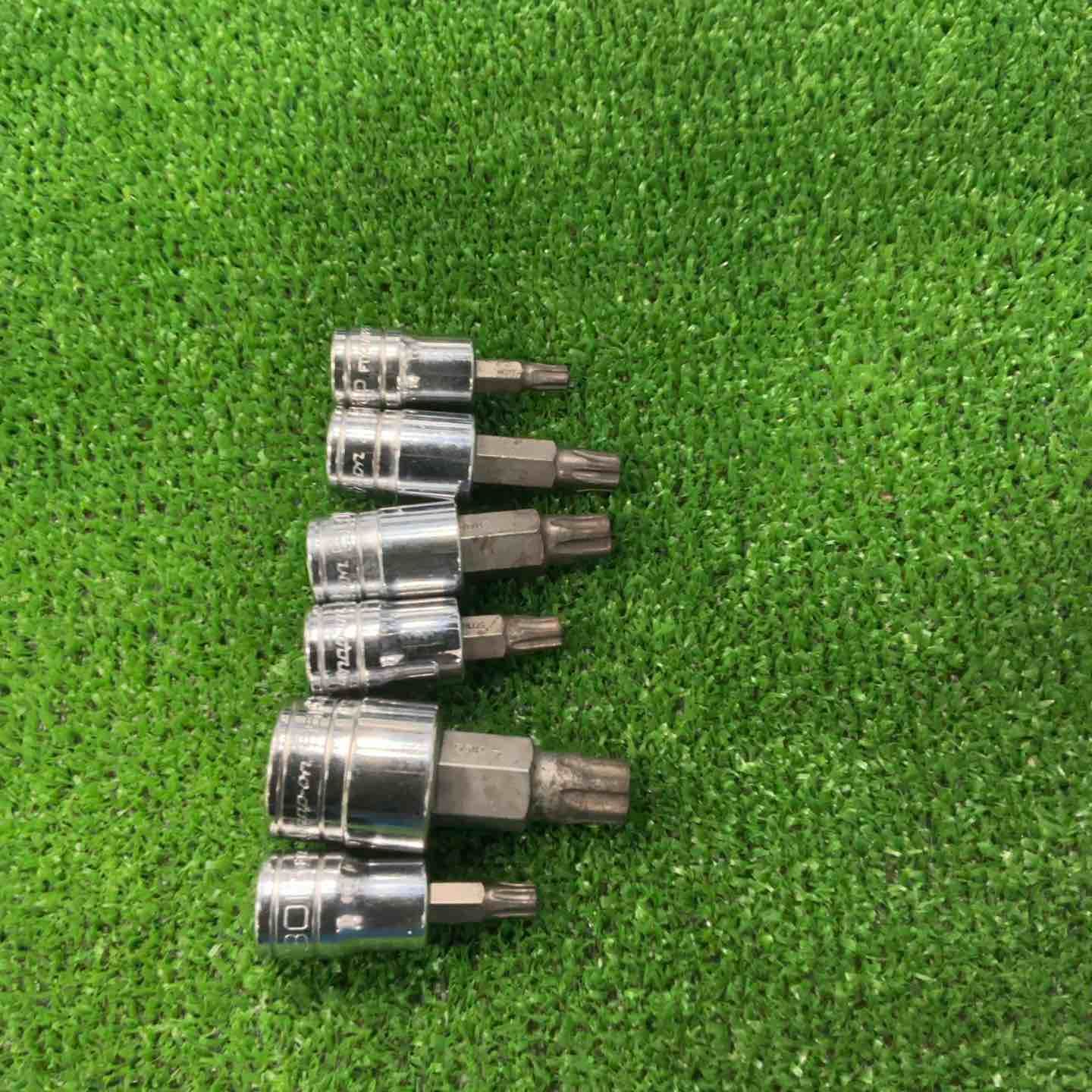 スナップオン Snap-on 3|8トルクスソケット FTX27 30 40 45 50 55TPE 6個セット 27IP 30IP 40IP 45IP 50IP 55IP 草加店