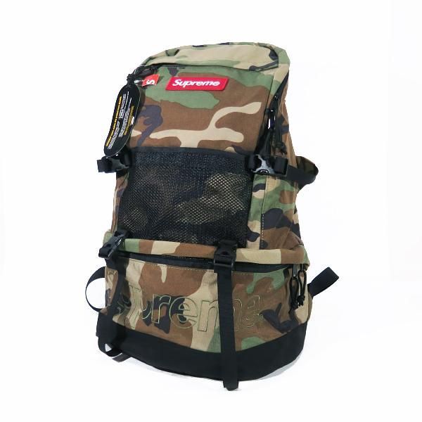 新品同様 SUPREME シュプリーム 15AW BACKPACK バックパック カモ 迷彩