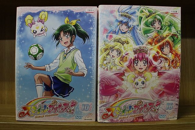 アニメDVD　スマイルプリキュア 　全16巻　レンタル使用品 Yahoo!オークション - DVD スマイルプリキュア 全16巻セット