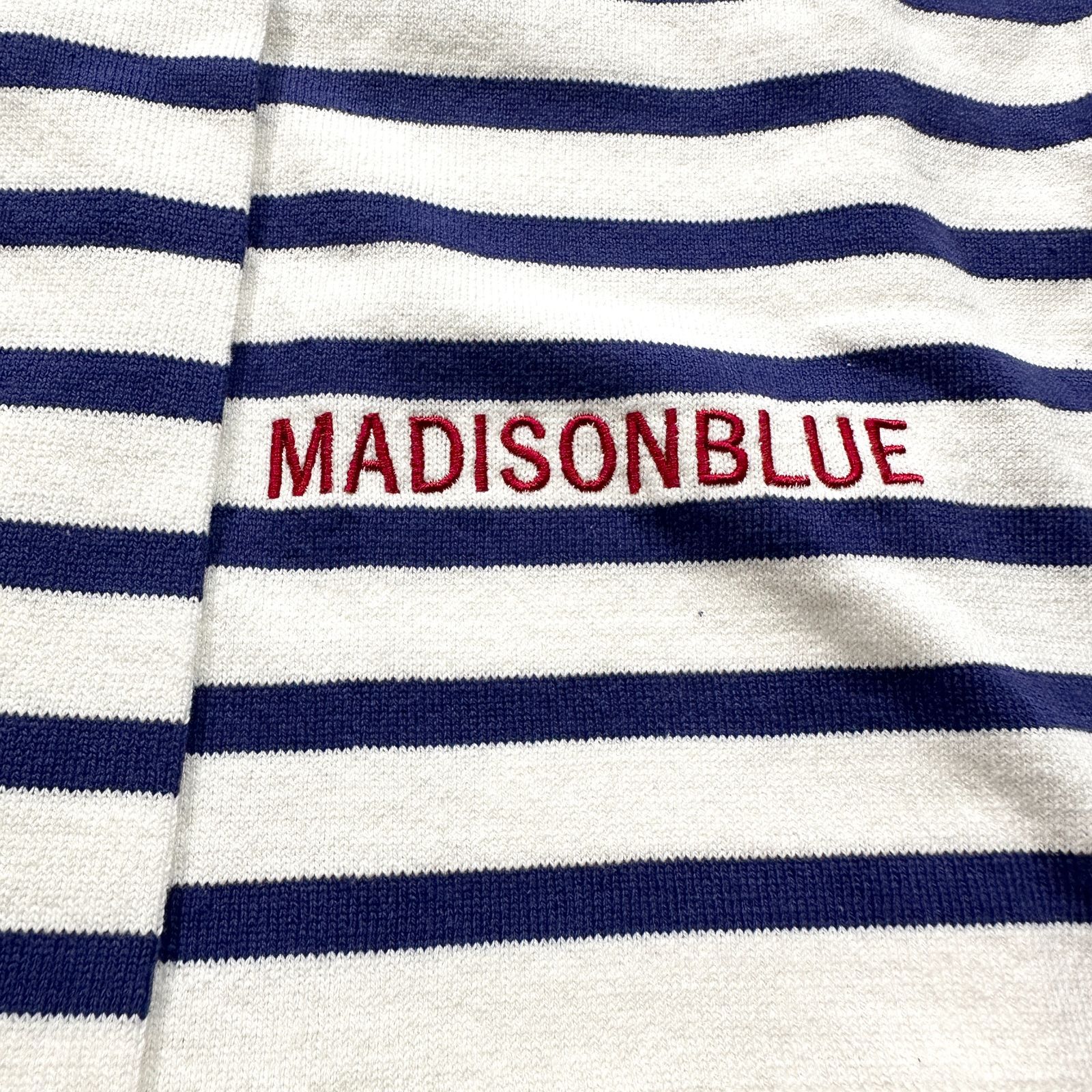 新品タグ付】MADISONBLUE マディソンブルー ボーダー タイト