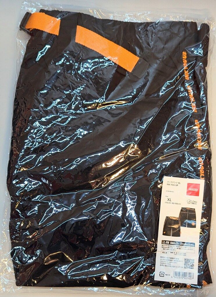 任天堂 INK YOU UP スプラトゥーン ハーフパンツ XL XL