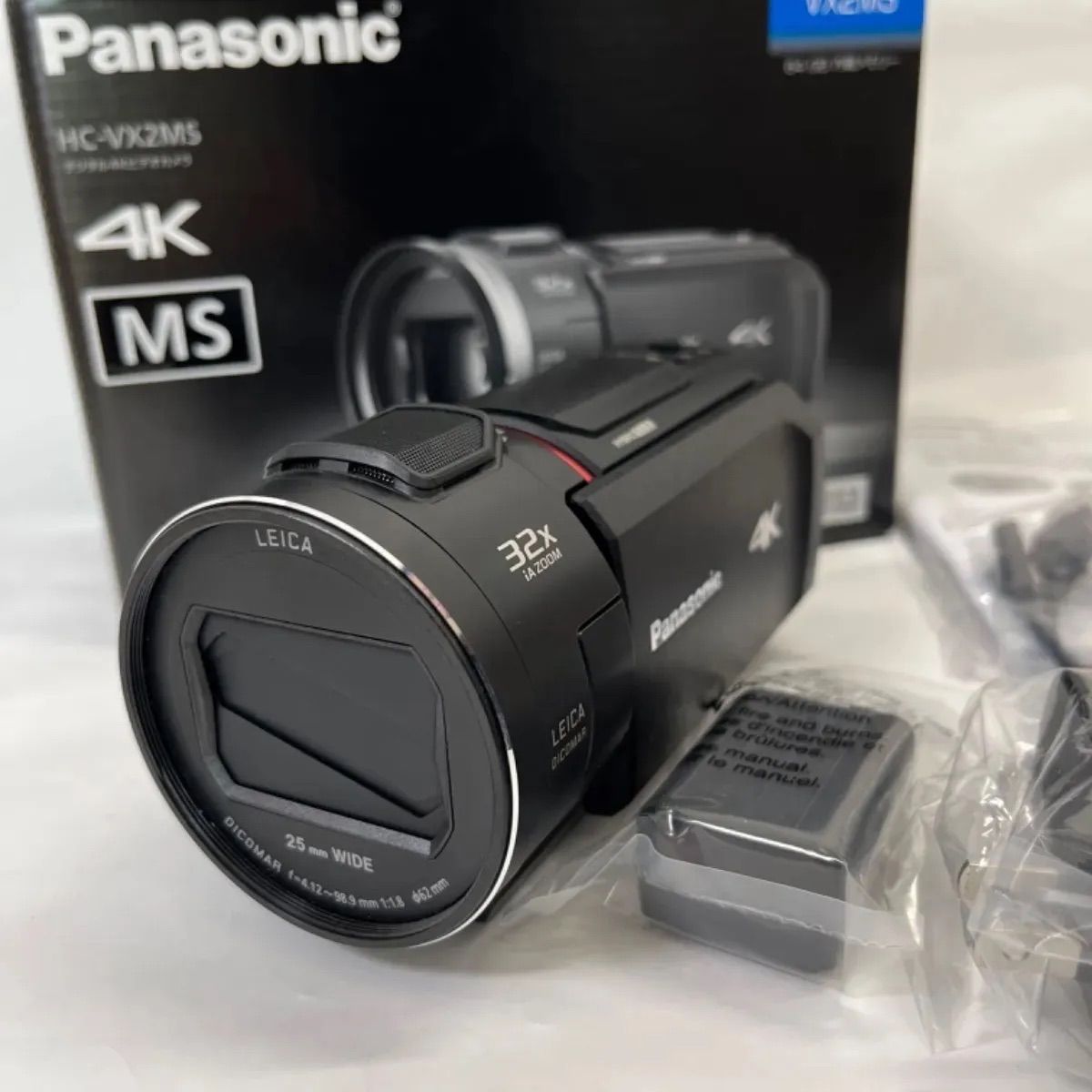 ◇美品◇Panasonic パナソニック デジタル4Kビデオカメラ HC-VX2MS ブラック64GB - メルカリ