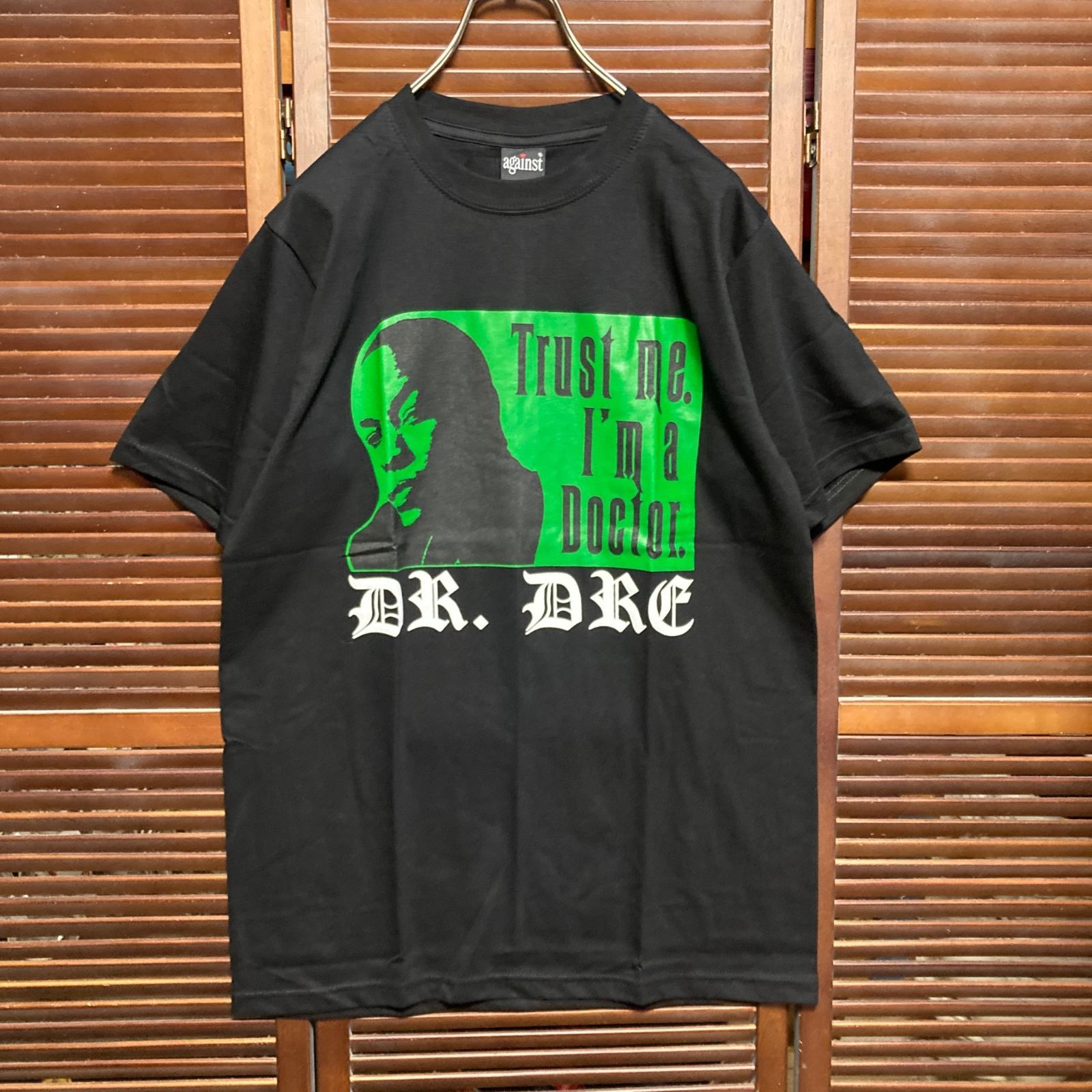 ドクタードレ DR DRE 黒 Tシャツ tee ティーシャツ バンド