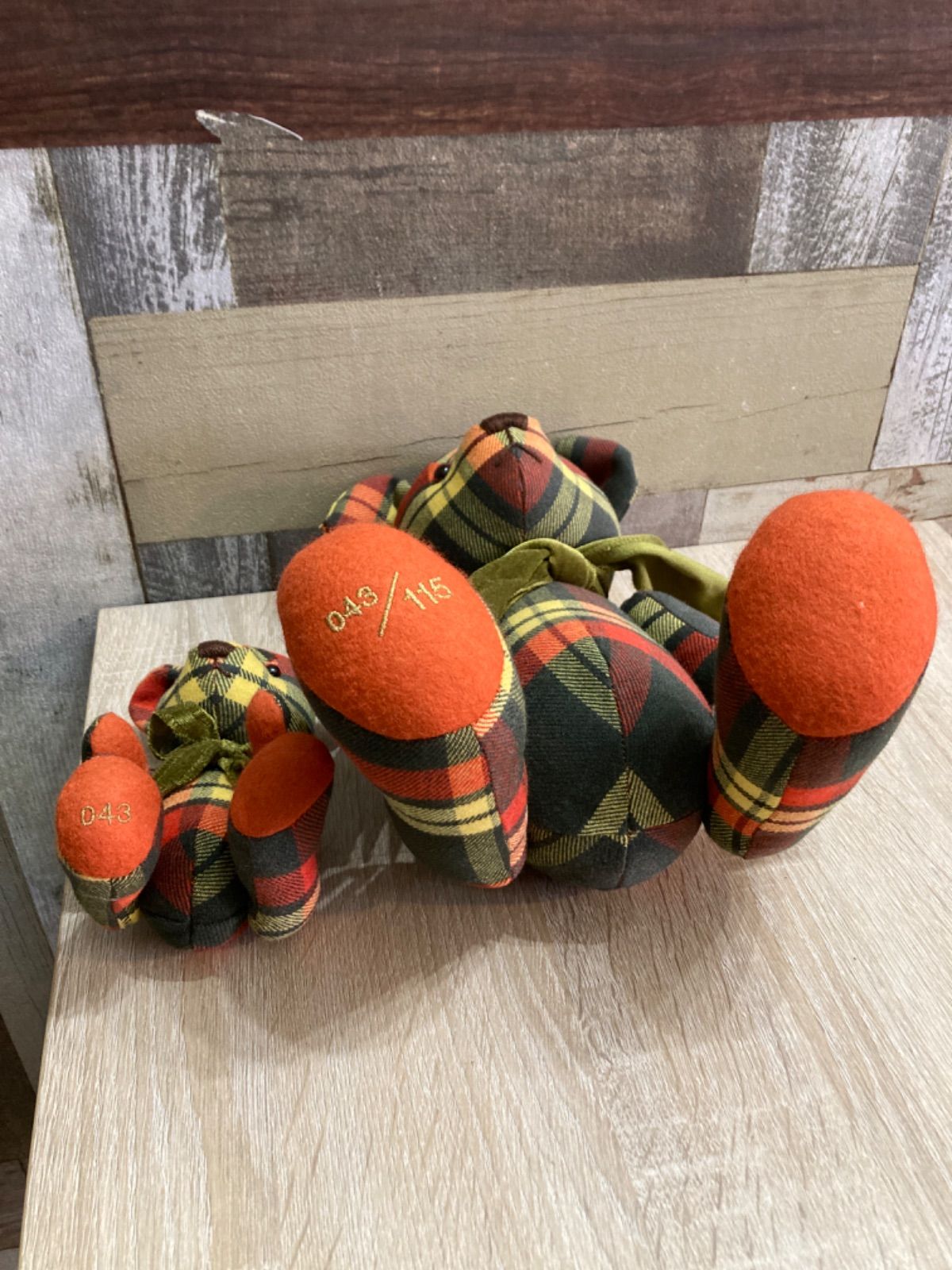 伊勢丹 ISETAN 限定 テディベア 親子 - メルカリ