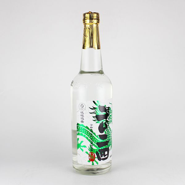 【古酒】 琉球泡盛　久米仙の久米仙　蒸留　2005年1800ml/44度 琉球泡盛 久米島の久米仙 2005年 酉年 元旦蒸留泡盛 - お酒