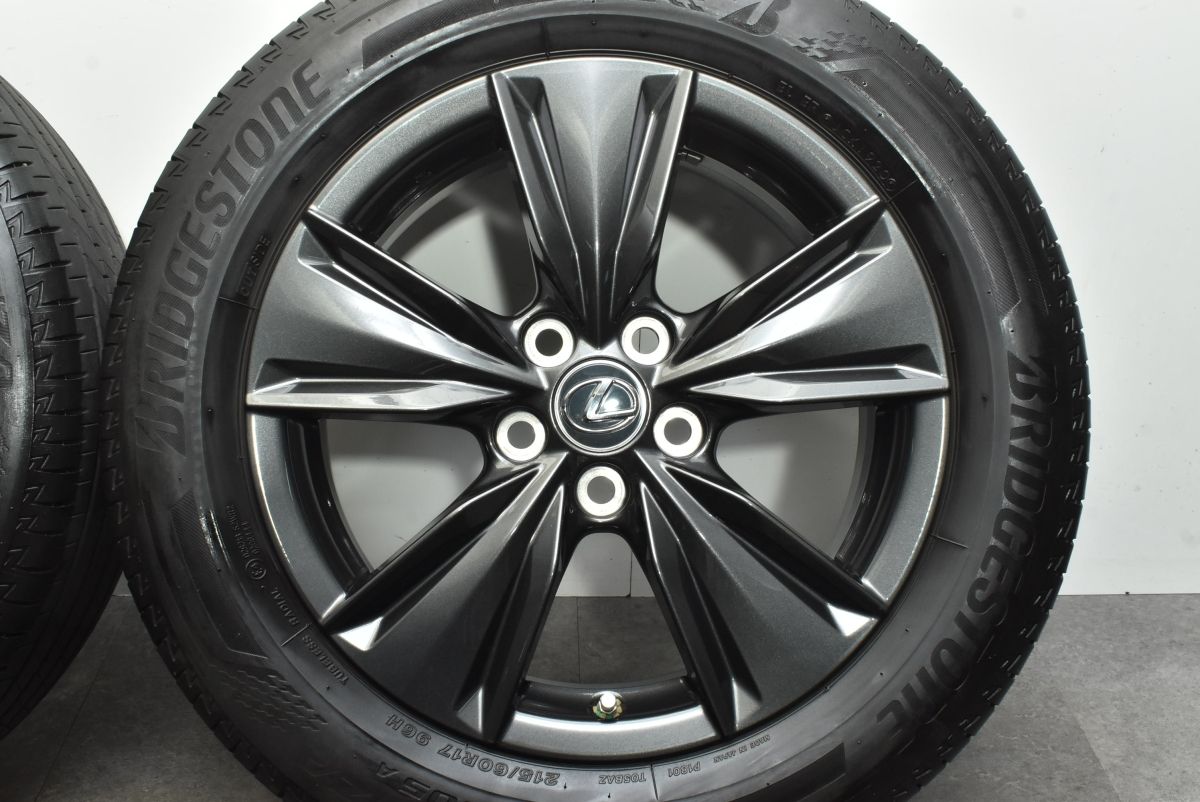 良好品】レクサス UX バージョンC 純正 17in 6.5J +40 PCD114.3 