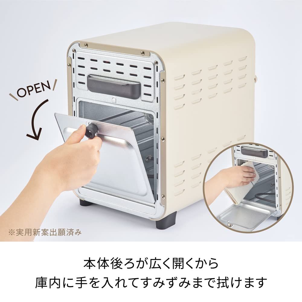 レコルト recolte エアーオーブントースター RFT-1 W R GY レコルト エアーオーブントースター RFT-1 recolte Air Oven Toaster