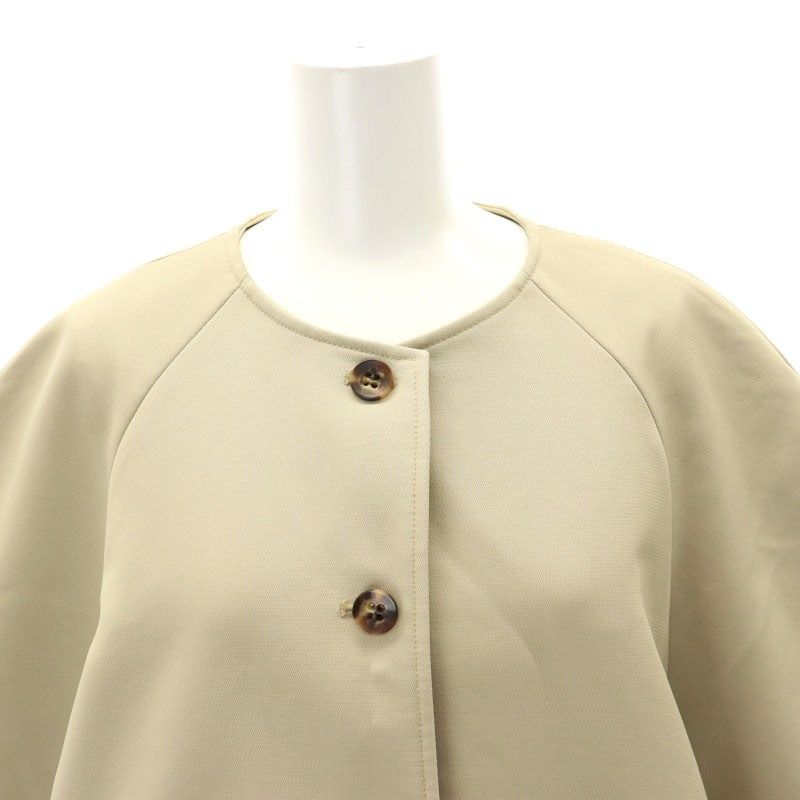 クラネ CLANE 23SS HALF SLEEVE COCOON JACKET ジャケット 七分