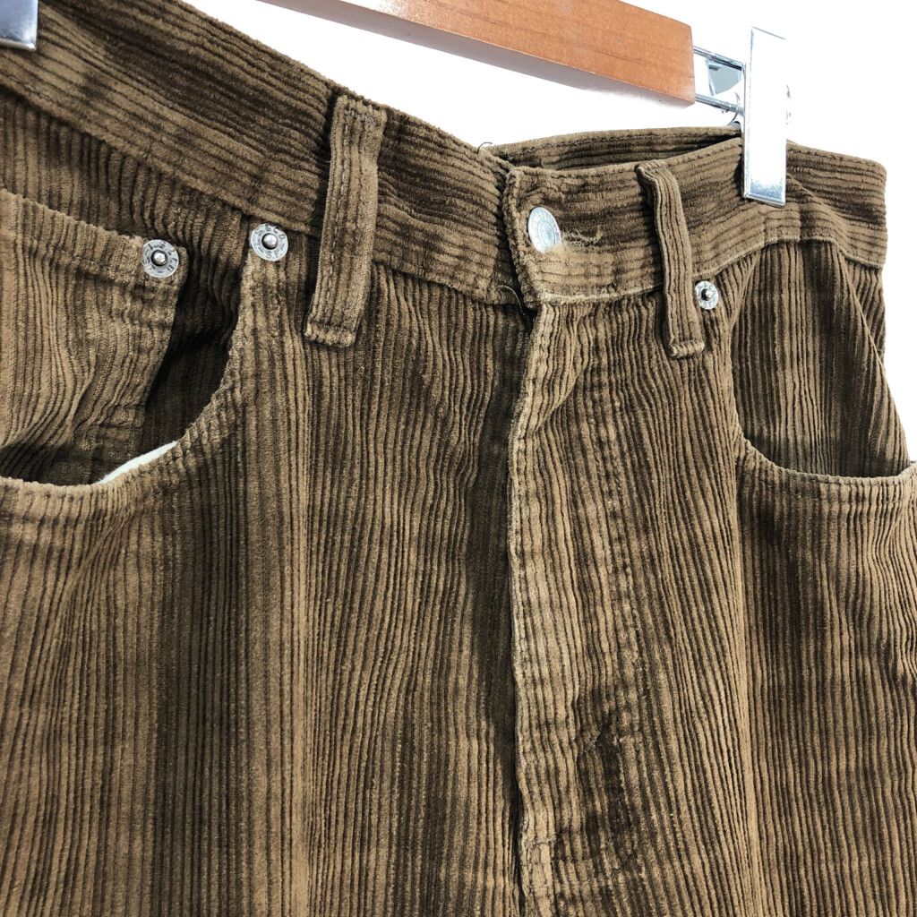 Levi's リーバイス 458 コーデュロイパンツ ブラウン (メンズ W30 L32) 中古 古着 R7828 Levi's リーバイス 458 コーデュロイパンツ ブラウン (メンズ W30 L32