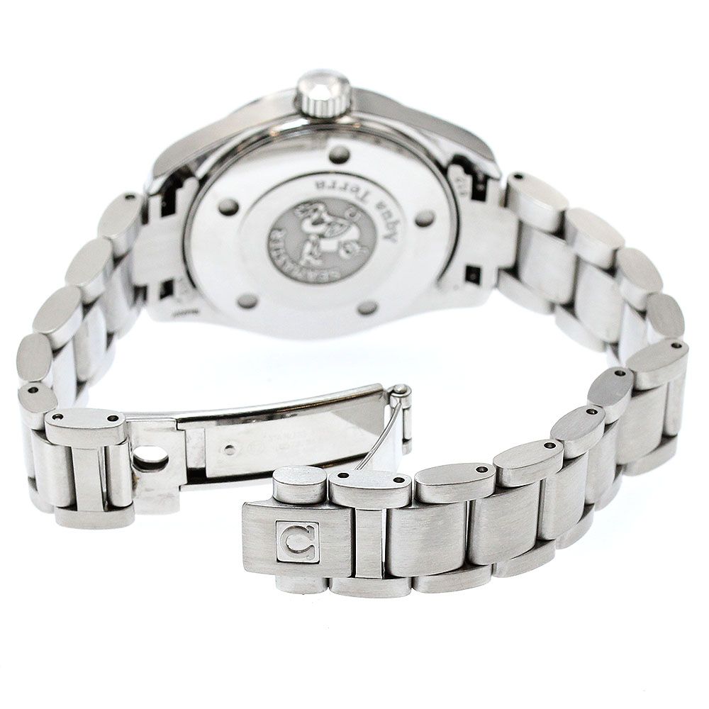 オメガ OMEGA 2577.75 シーマスター アクアテラ 11Pダイヤ クォーツ  