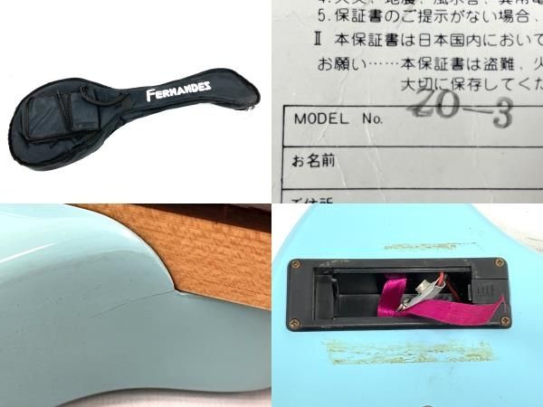 FERNANSES フェルナンデス ZO-3 ミントグリーン ぞうさんギター 楽器