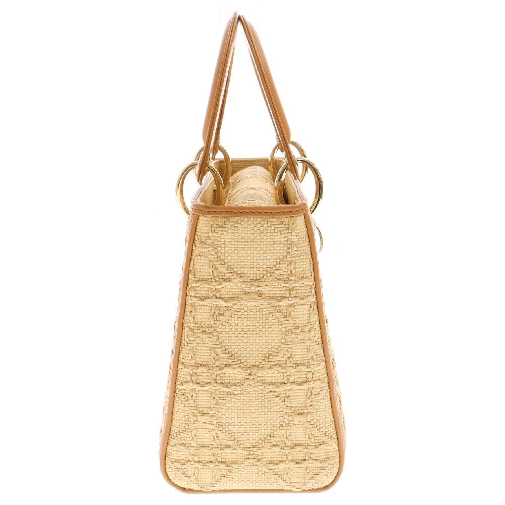 Christian Dior ベージュ ハンドバッグ 中古・古着通販】Christian Dior (クリスチャンディオール