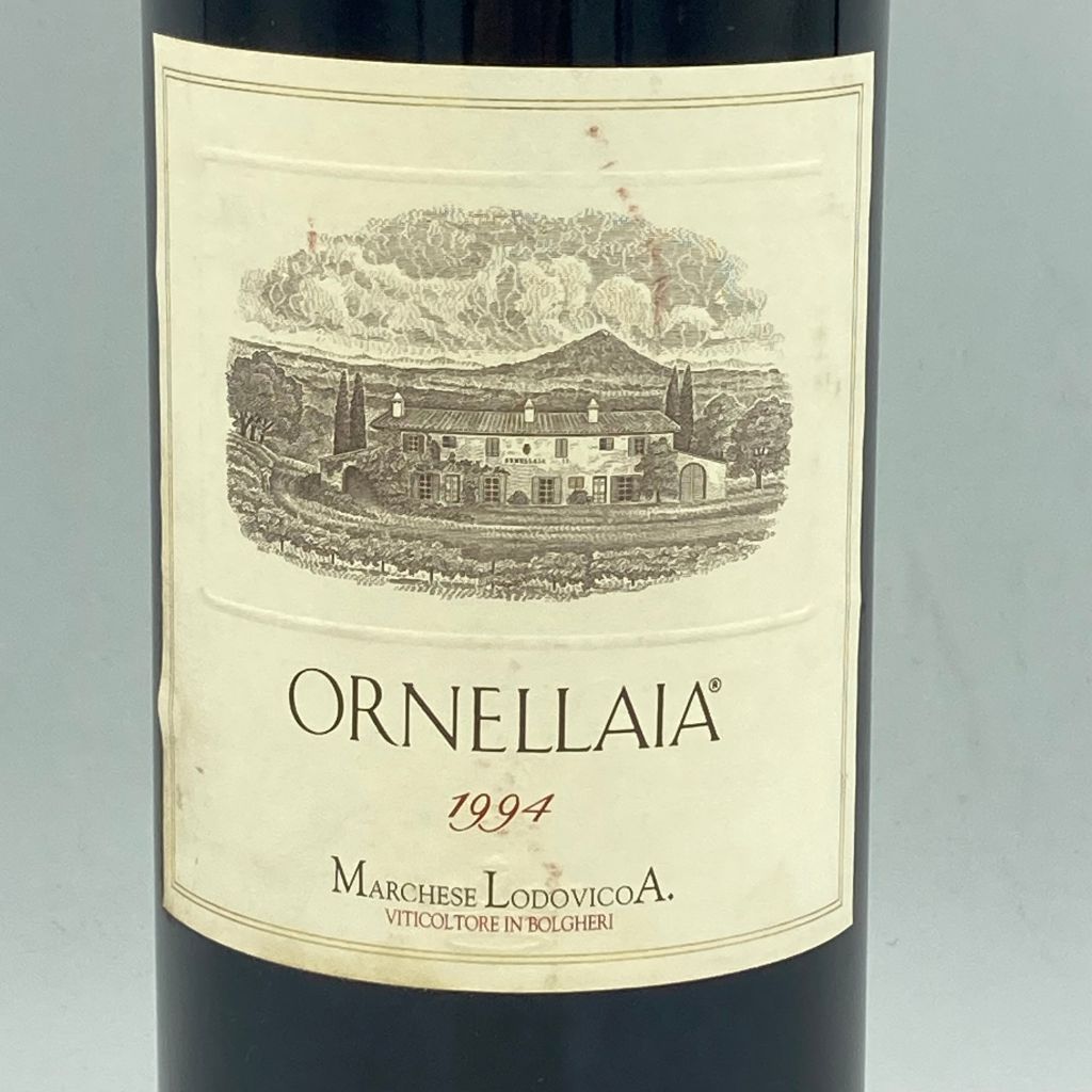 未開栓　オルネッライア 1994 VINO DA TAVOLA 750ml 未開栓 オルネッライア 1994 VINO DA TAVOLA 750ml