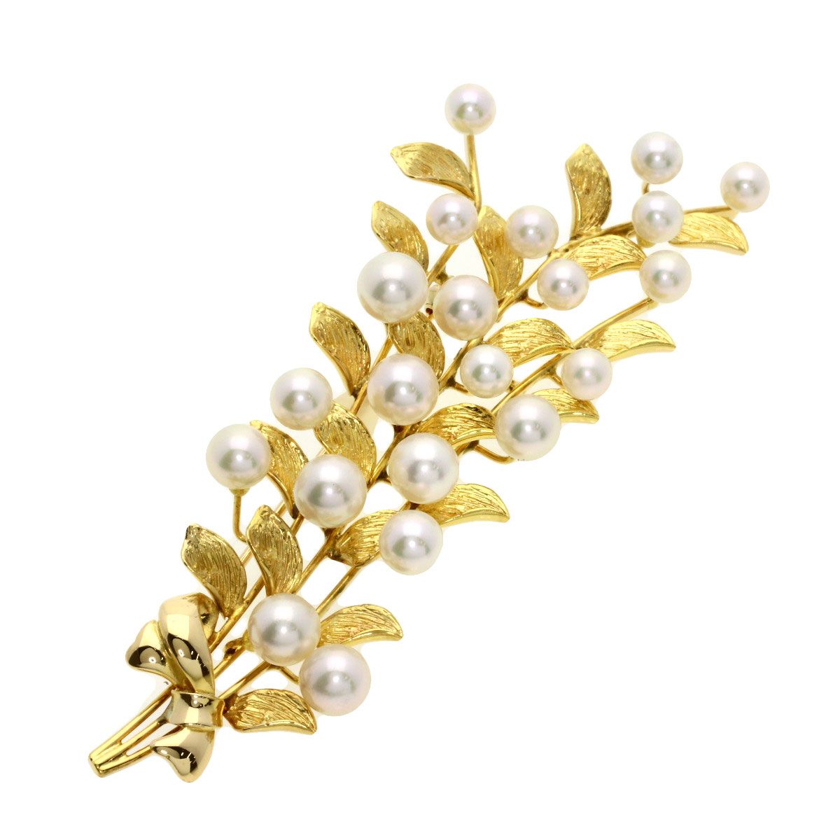 SELECT JEWELRY アコヤパール 真珠 ブローチ 750 レディース（MIKIMOTO  