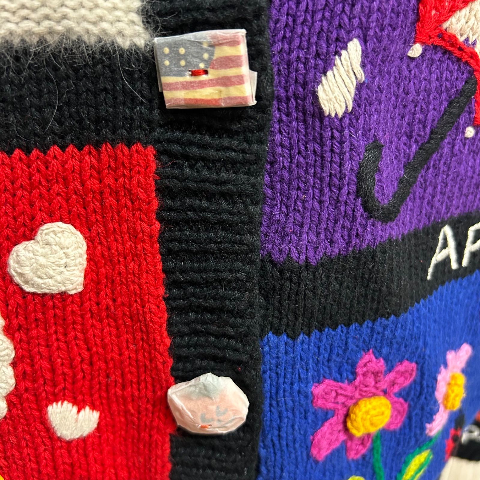美品 NATURAL LAUNDRY ナチュラルランドリー ボーダー ニット ロングカーディガン 7195K-050 サイズ2 グレー×ホワイト レディース 古着 中古 美品 NATURAL LAUNDRY ナチュラルランドリー ボーダー ニット