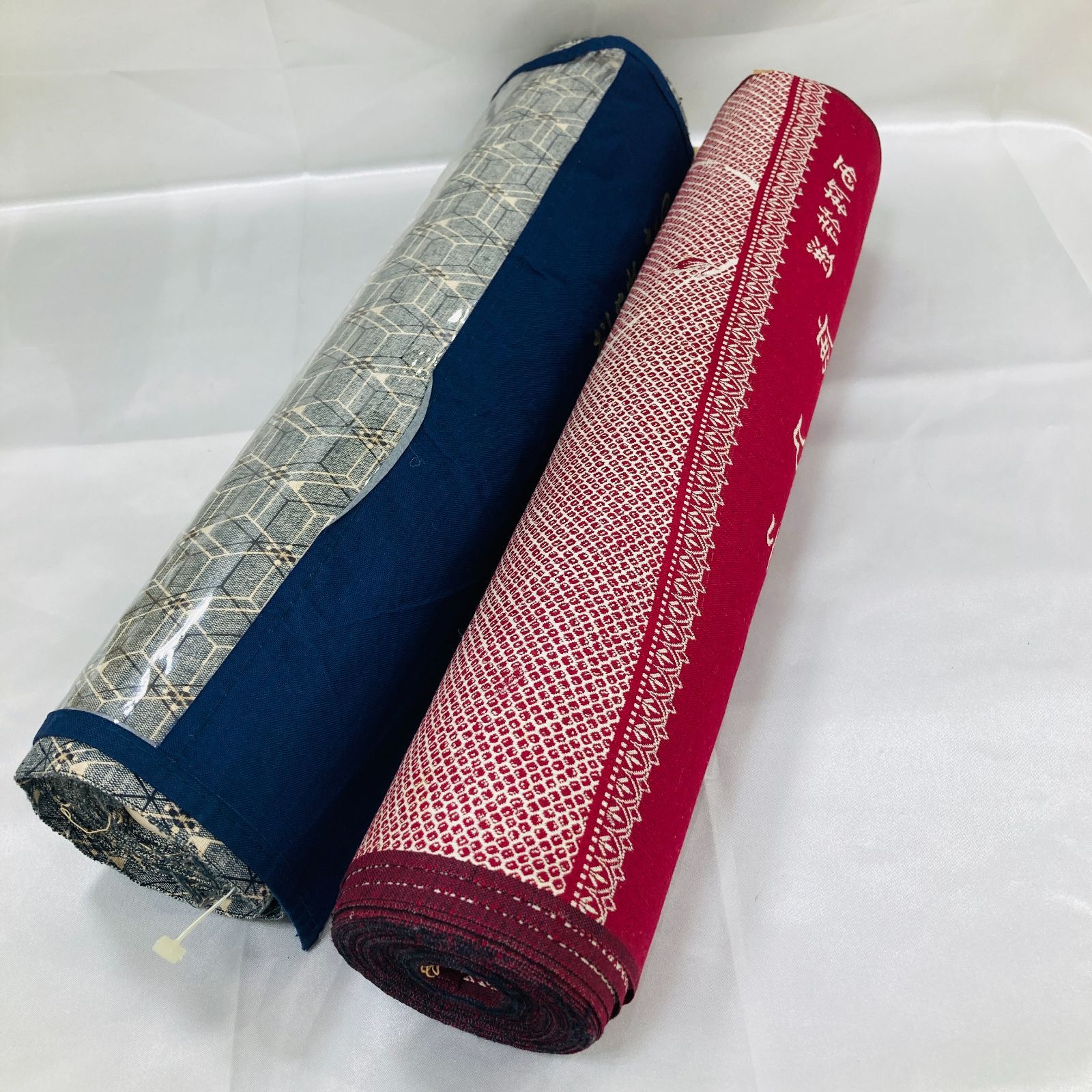 A 反物 西陣特選 鹿乃子 上別誂 正絹 特選正絹紬 紬 別誂 着物 生地