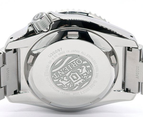 ☆未使用！Orient オリエント 300m飽和潜水用ダイバーモデル WV0121EL