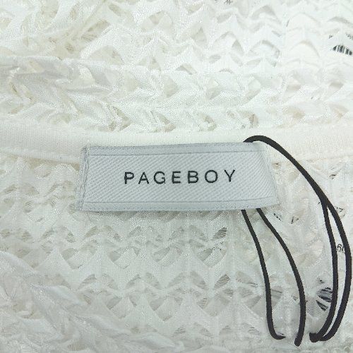 おかかページ ◇ ◎ Θ PAGEBOY ページボーイ ALICIA 無地 半袖 cキカボーダー