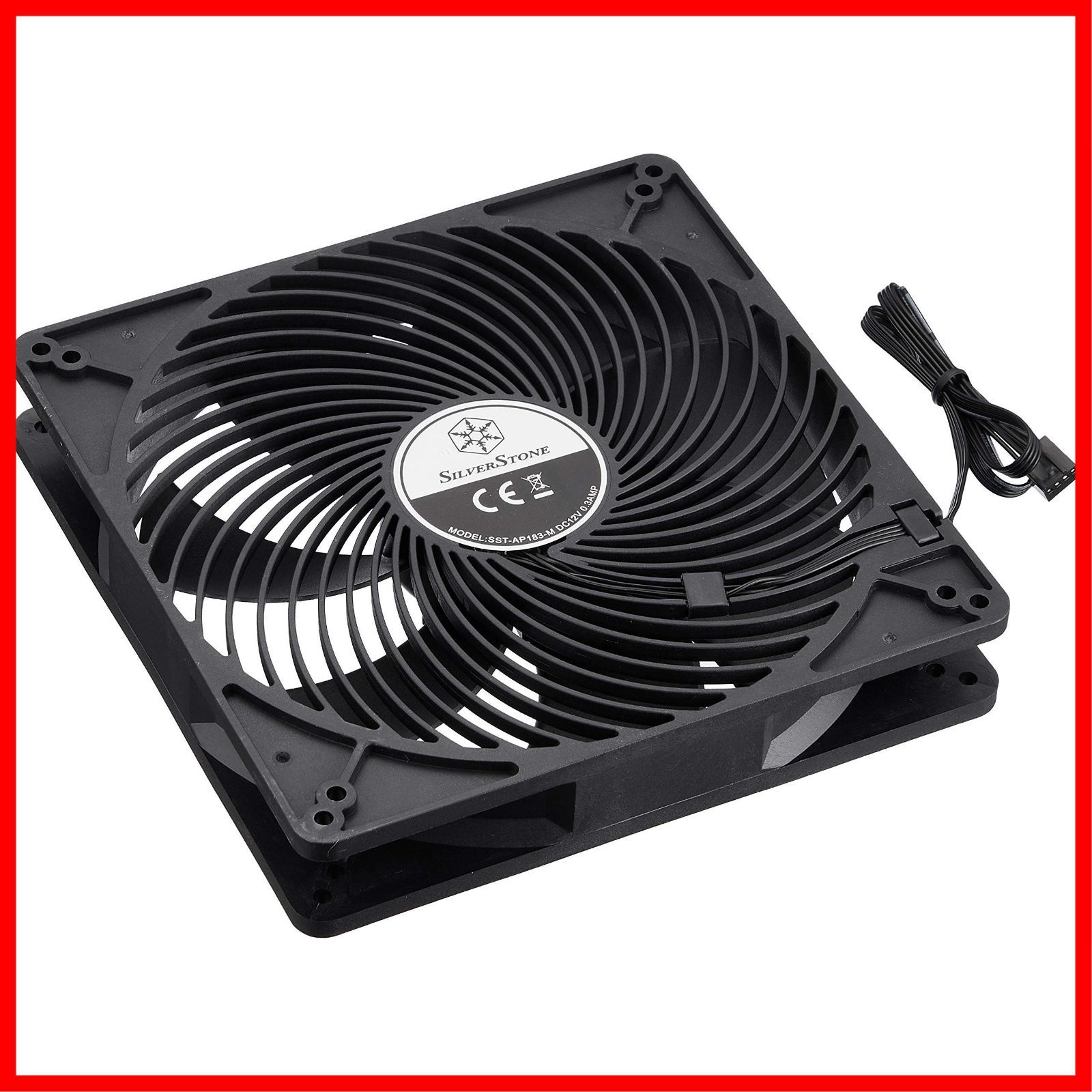 【人気商品】SilverStone APシリーズ 180mmケースファン SST-AP183