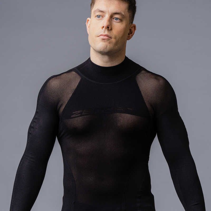 送料無料 ♥ 未開梱 イオンスポーツ アンダーウェア メンズ ZEROFIT ゼロフィット アイスウィーブ SMサイズ|ブラック EZIWUA-1101 HRDEVELOPMENT_JP