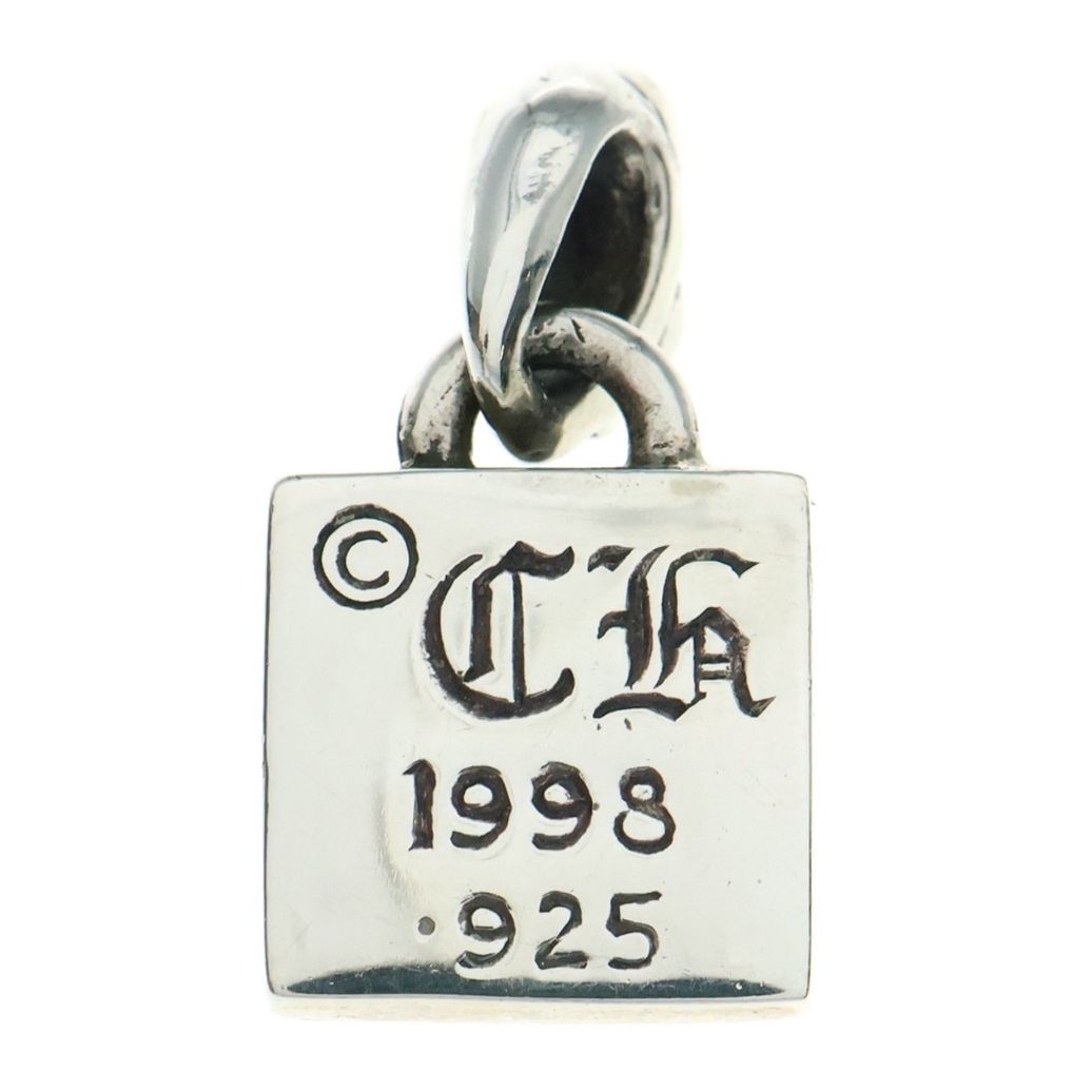 CHROME HEARTS クロムハーツ FRAMED STAR フレームドスター チャーム ネックレストップ シルバー