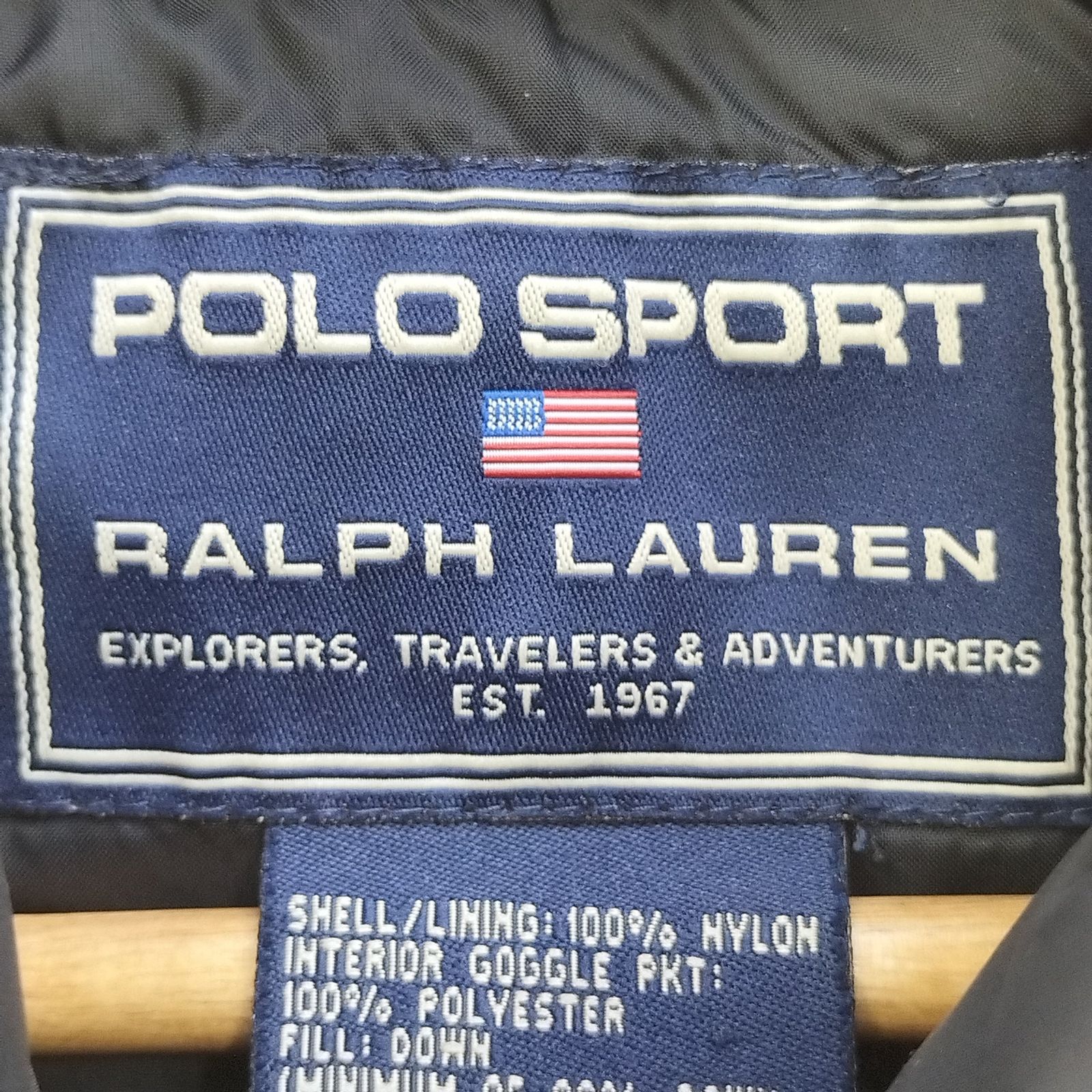 ポロスポーツラルフローレン POLO SPORT RALPH LAUREN ロゴ刺繍 ダウン