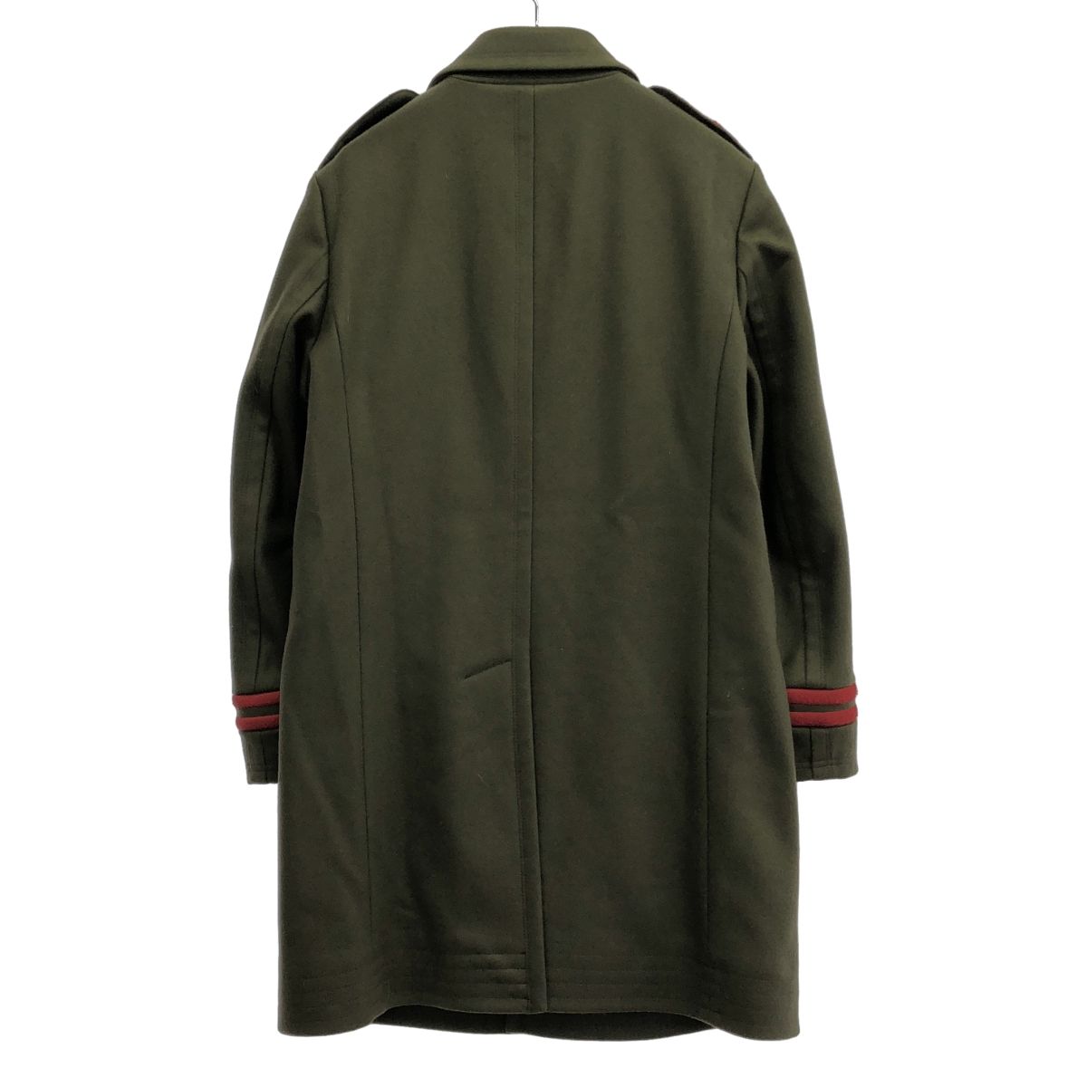 ディースクエアードメルトンチェスターコート46 DSQUARED2 ディースクエアード 12AW メルトンミリタリーチェスター