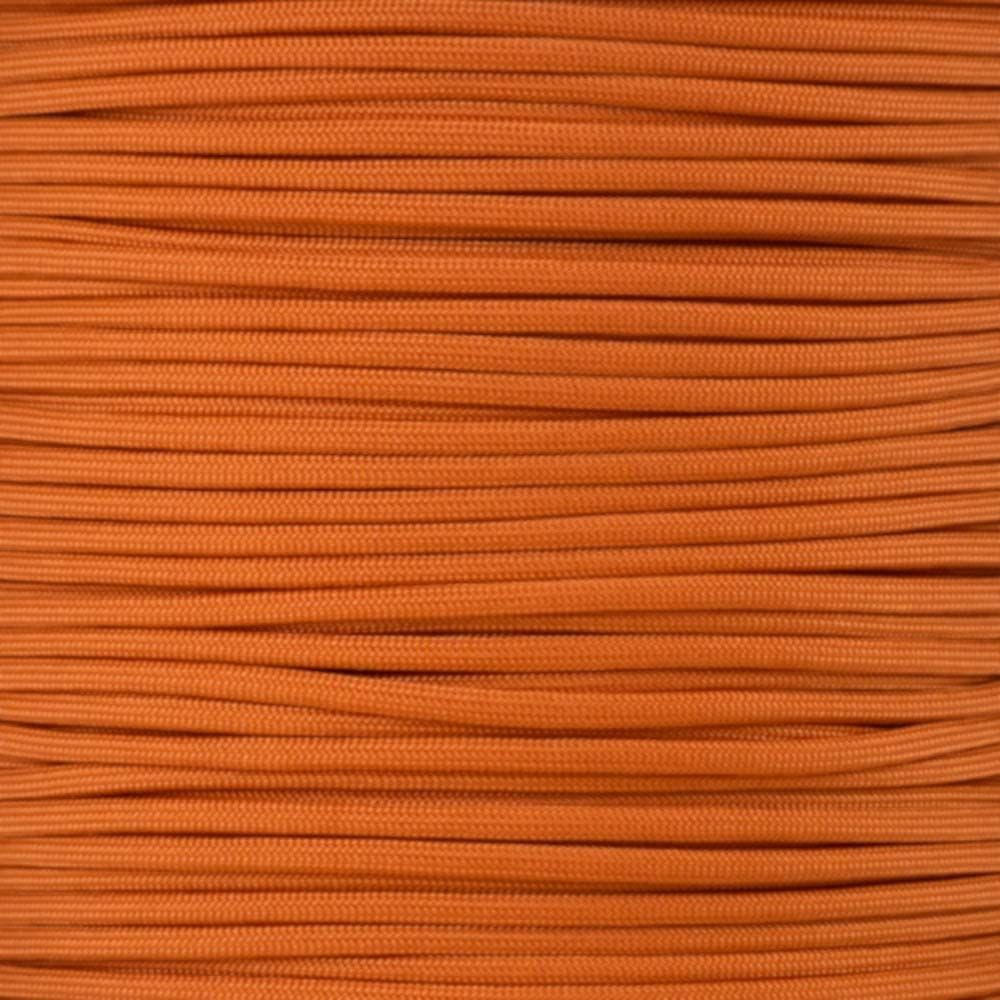 Paracord Planet 無地 550ポンド パラコード – 7ストランド タイプ III ナイロンコード 屋内外タスク用 – バーントオレンジ 100フィート オレンジ Burnt orange 100 ft
