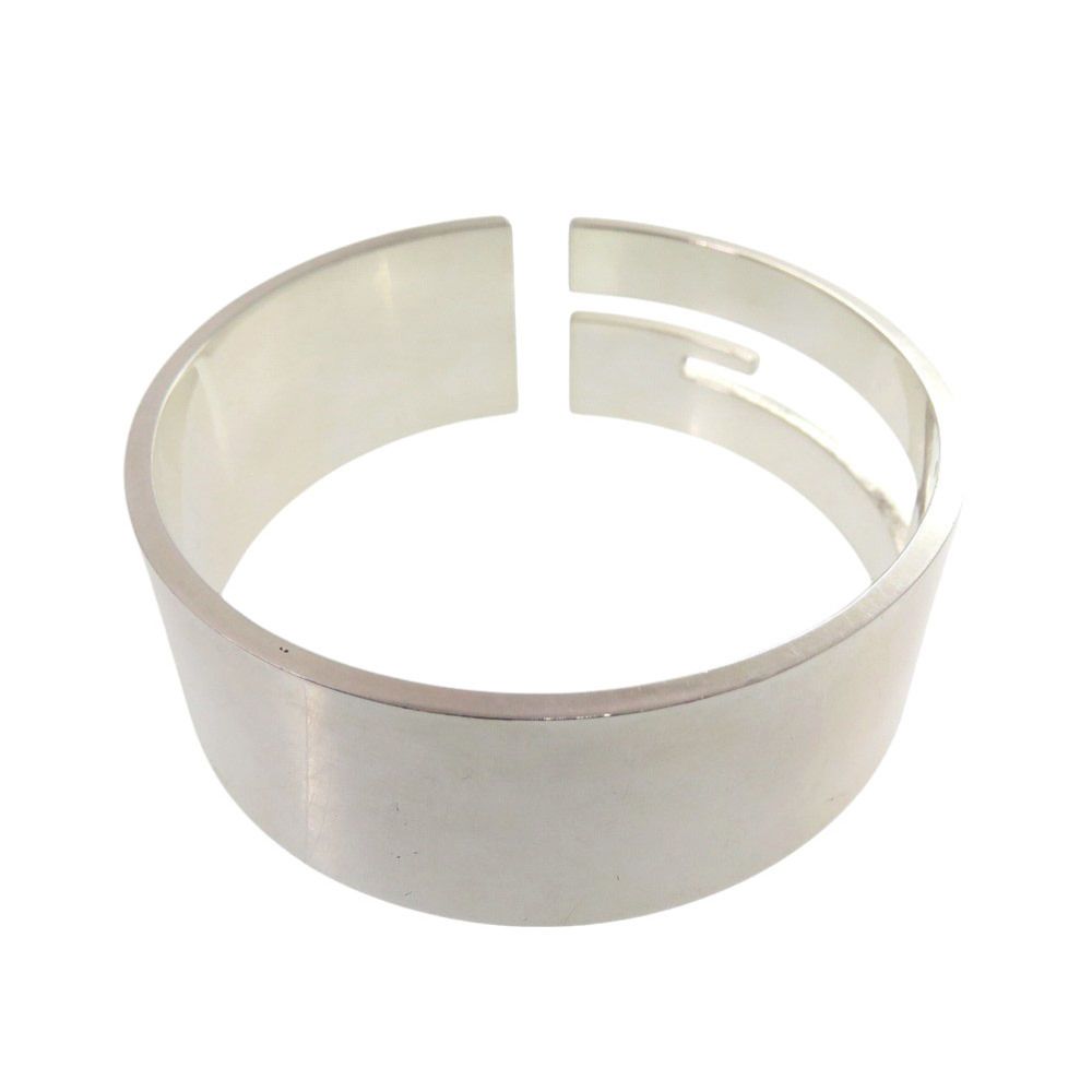 グッチ　Gロゴ　ワイド　バングル　925 GUCCI / グッチ】G Bangle SLV925（ブレスレット・バングル