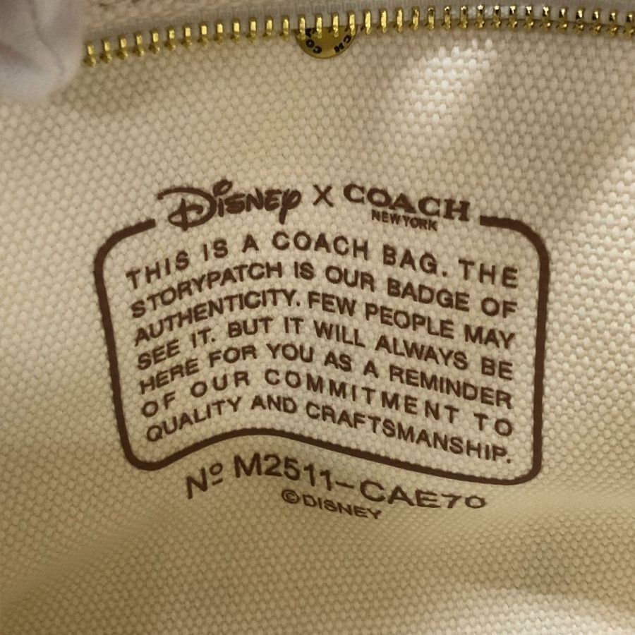 美品】COACH コーチ ディズニー カーゴトート 26 バッグ ミッキー