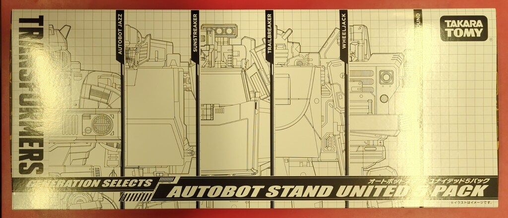 タカラトミー GENERATION SELECTS AUTOBOT STAND UNITED 5PACK