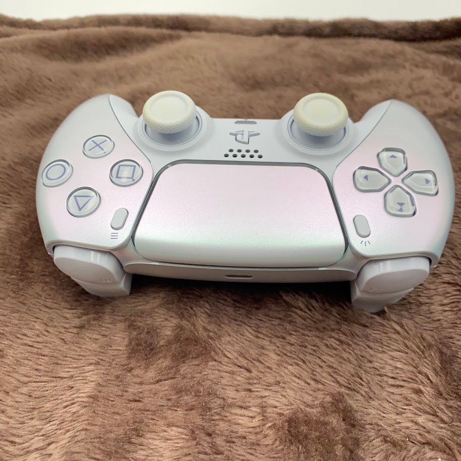 美品】DualSense ワイヤレスコントローラー クロマ パール (CFI
