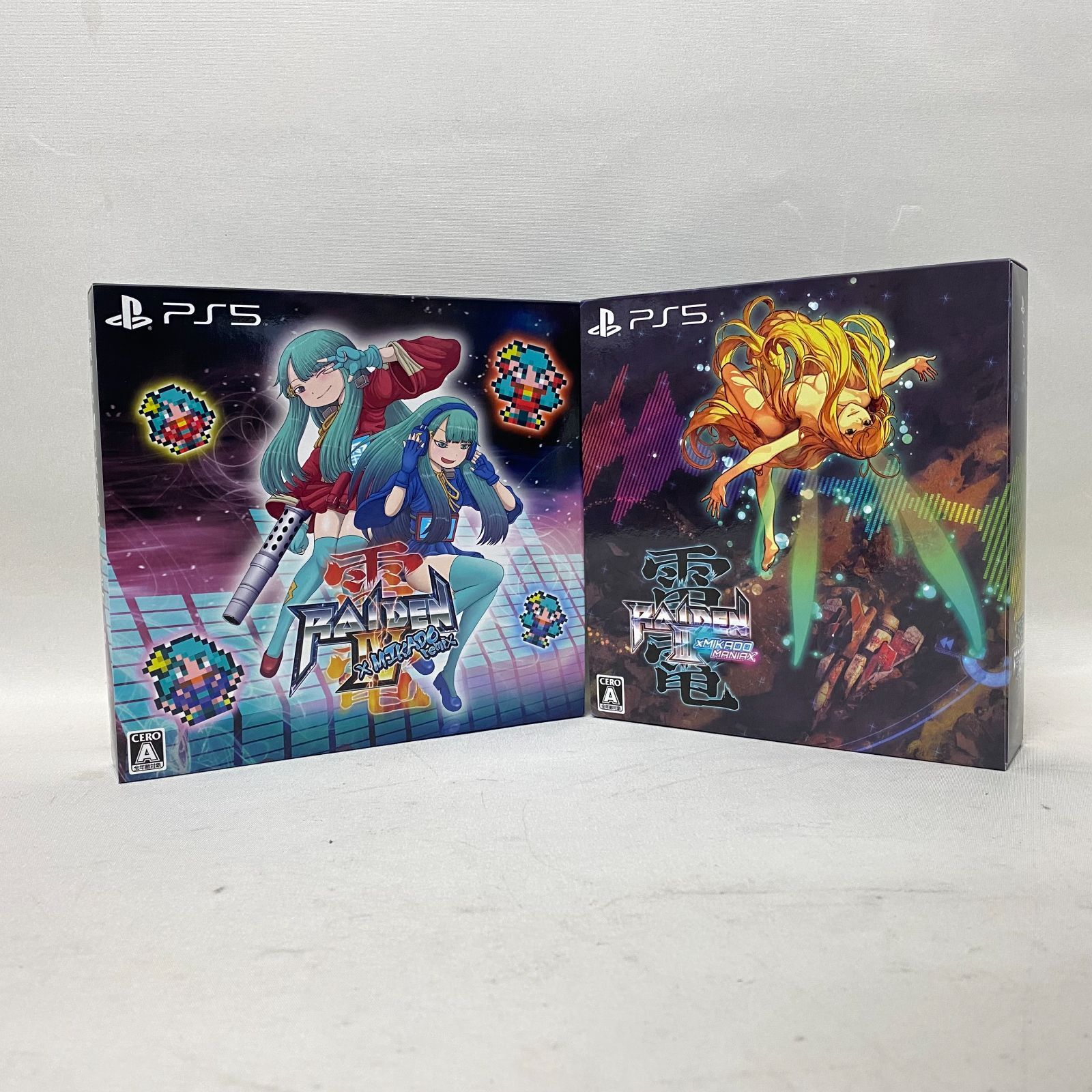 浜館28-796 PS5 雷電III×MIKADO MANIAX 版 雷電IV×MIKADO remix 版 2点セット 品