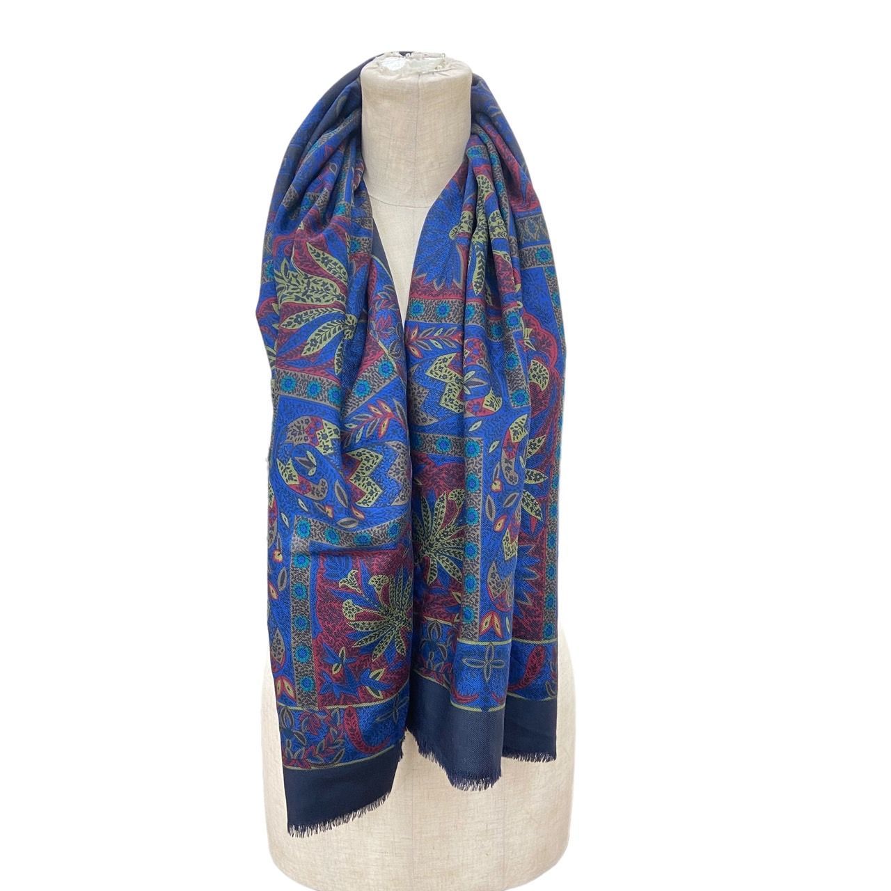 CELINE ペイズリー柄 ストール