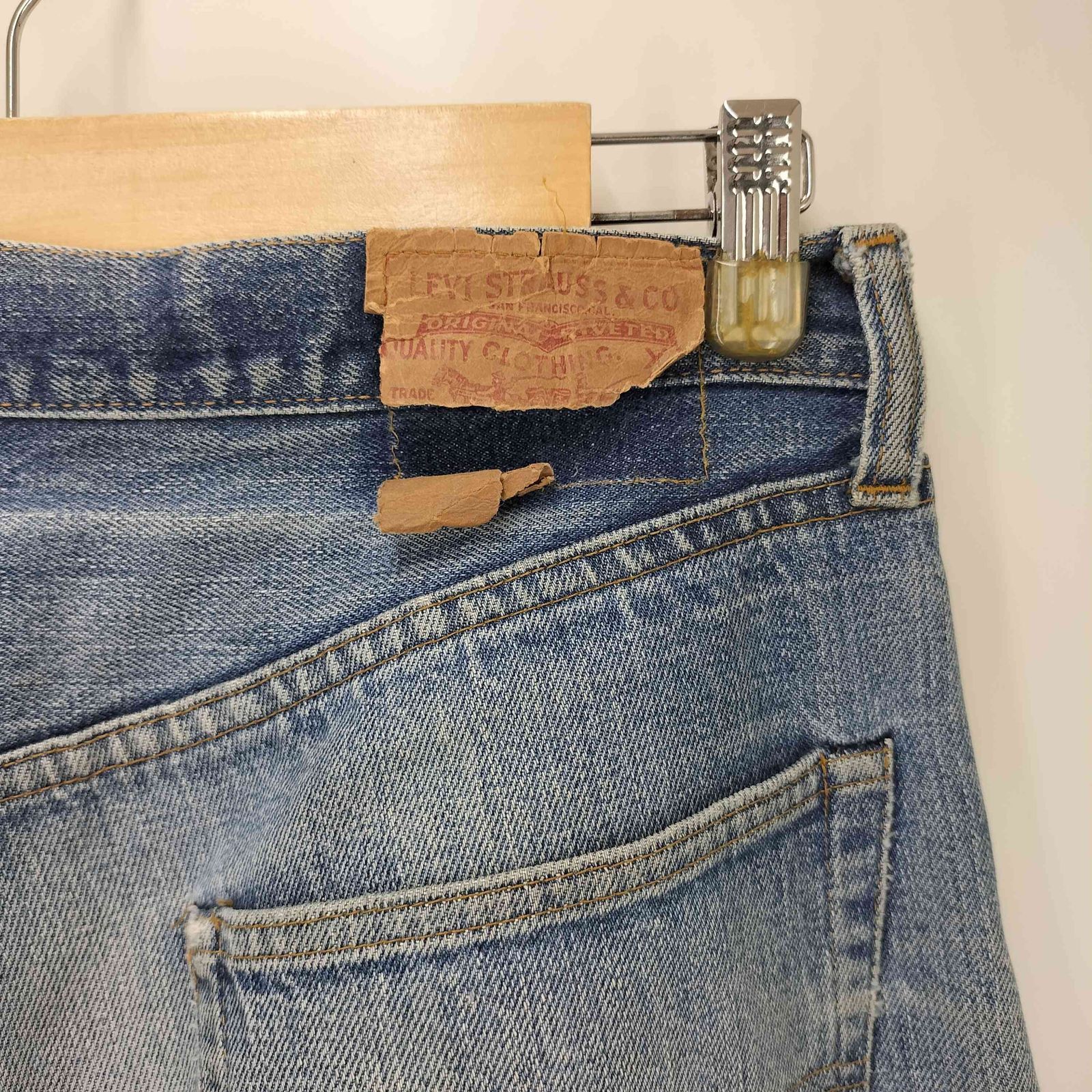 70s levis501 66前期 70s USA製 Levi'sリーバイス 501 シングル 66前期 デニムパンツ