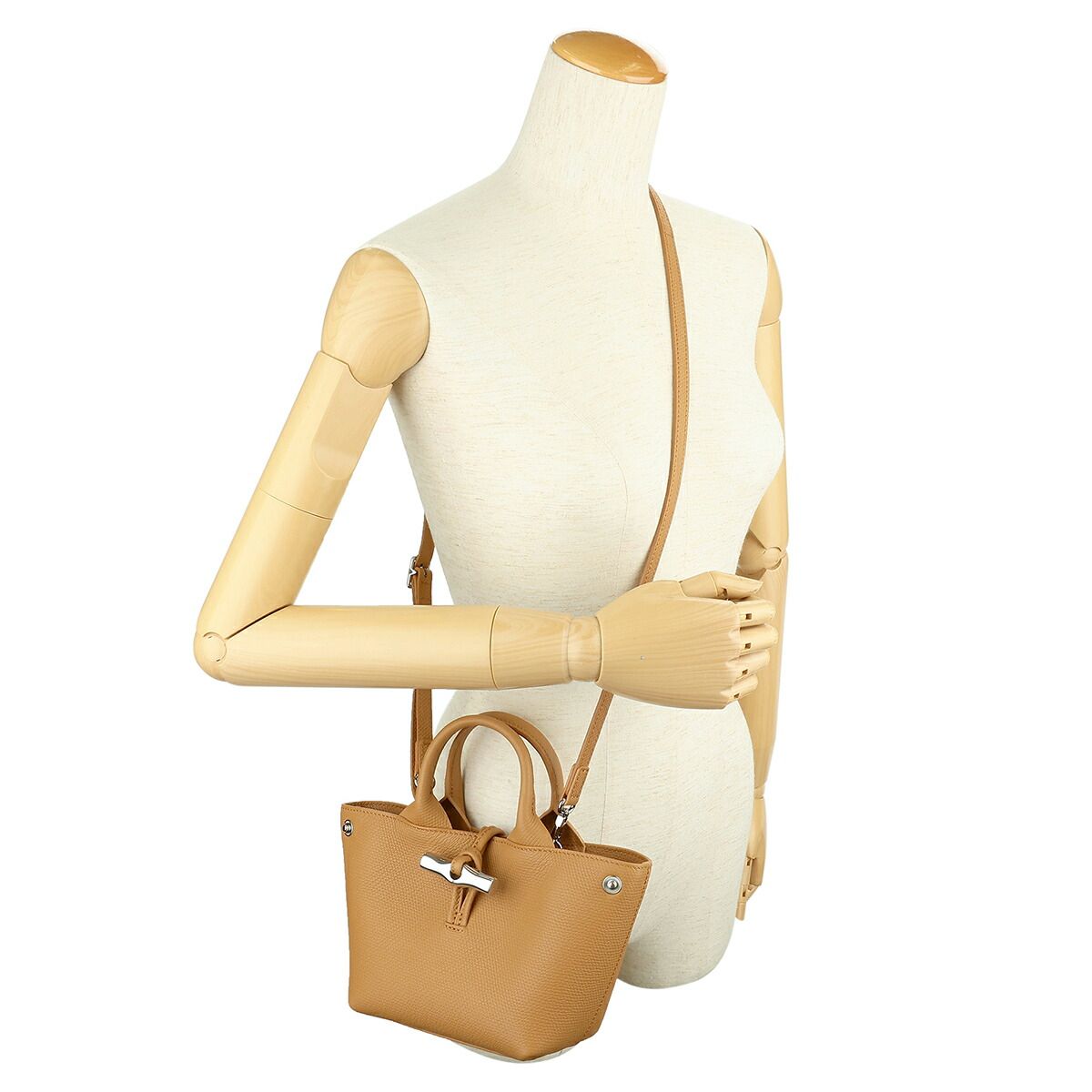 新品 ロンシャン LONGCHAMP ショルダーバッグ ル ロゾ トップハンドル