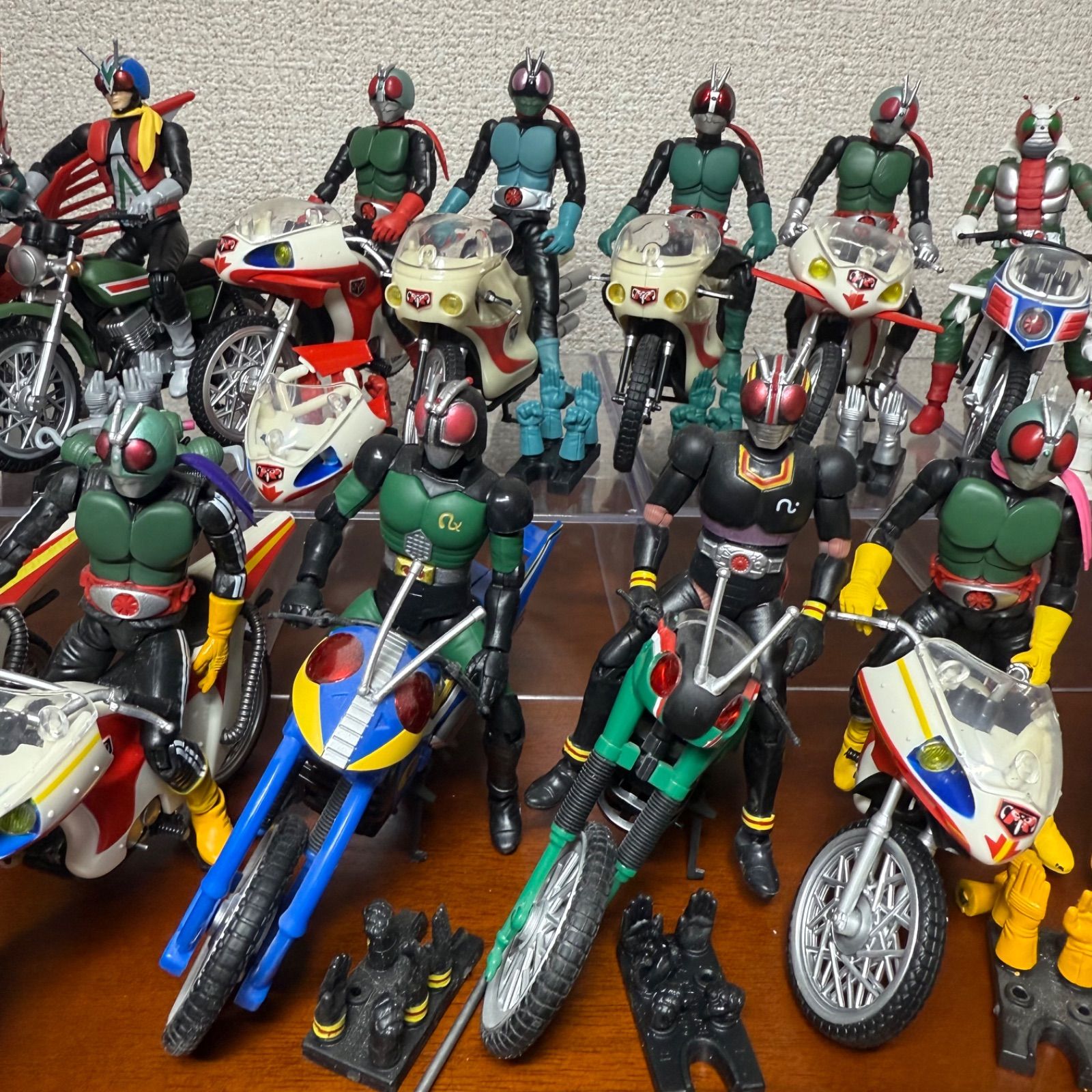 SHODO-X掌動X 昭和仮面ライダー & ライダーマシン 20台セット まとめ 