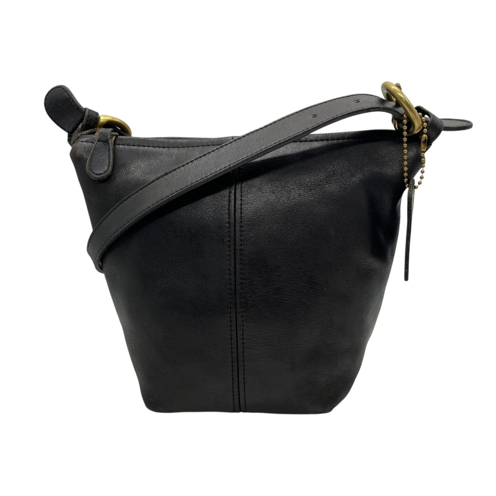 希少 COACH☆ショルダーバッグ 斜め掛け ナイロン レザー A4収納可 黒 希少 COACH コーチ ショルダーバッグ メッセンジャー 肩掛け