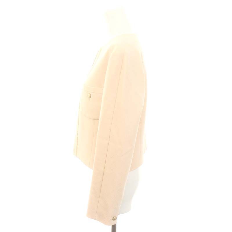 アナイ ANAYI 23SS ライトスラブクルー ジャケット ノーカラー