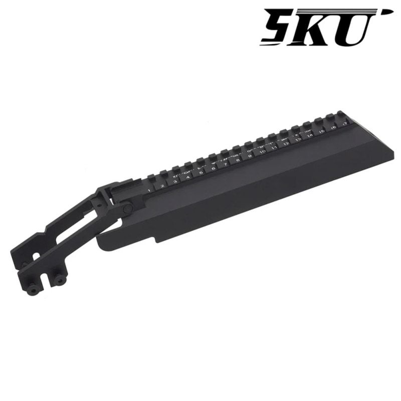 5KU ZENIT B-33 Б-33 タイプ AKトップレール Black