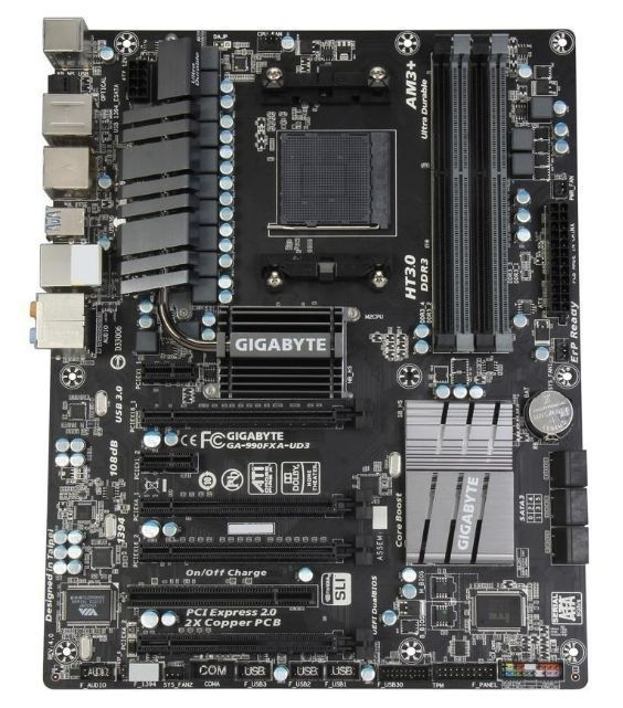 GIGABYTE GA-990FXA-UD3 AMD 990FX SB950 Chipset DDR3 SATA 6Gb|s USB 3.0 ATX AMD Motherboard