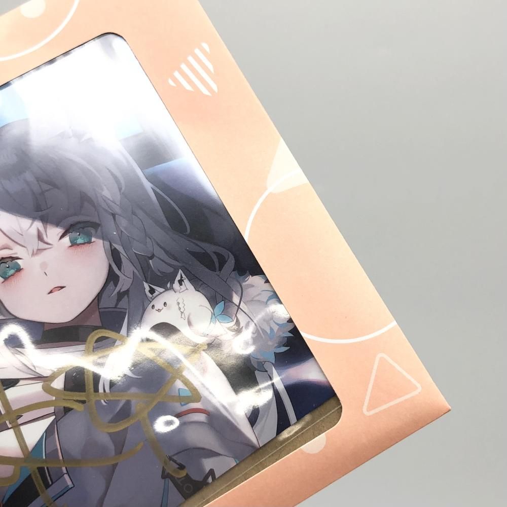 直筆ポストカード　白上フブキ　活動4周年記念 白上フブキ 活動4周年記念 直筆サイン入りポストカード - メルカリ