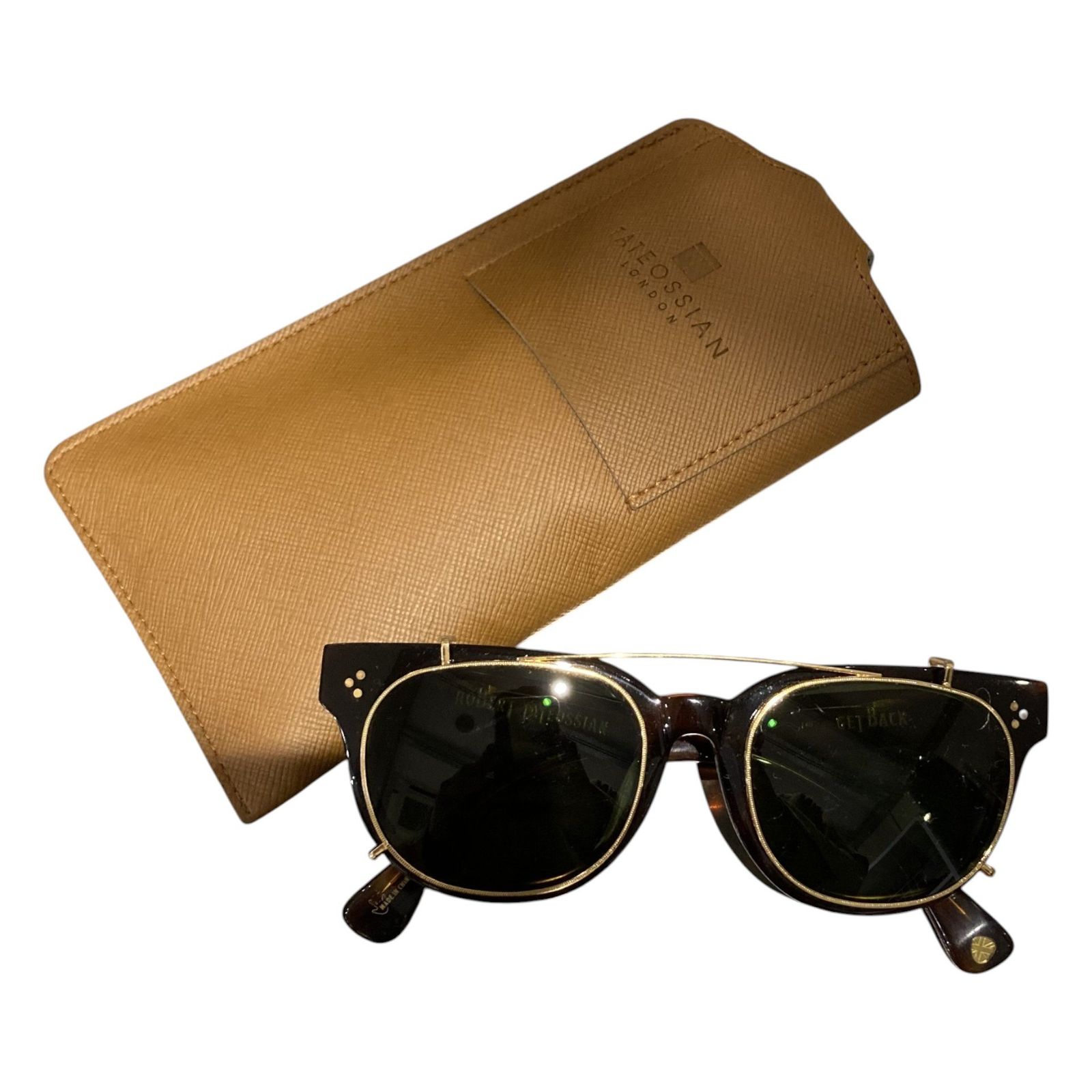 売り切り‼︎ロバートタテオシアン☆2wayサングラス TATEOSSIAN（タテオシアン）の「TATEOSSIAN / 2WAYメガネ＆サングラス
